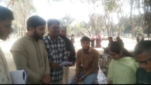 ইবিতে ইনকিলাব মঞ্চের গণভোটে ′হ্যা′‌‌‌‌  প্রচারণা